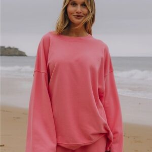 DAILY DRILLS UNISEX OVERSIZED CREW-CHEEKS XS-S